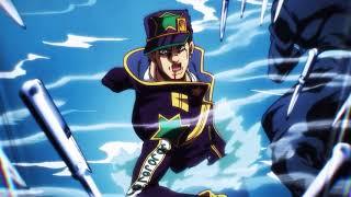 Jotaro's only scream of terror of his whole life