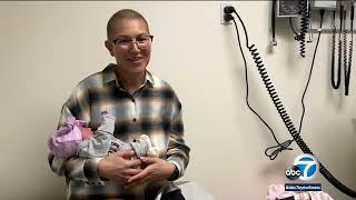 Santa Ana woman gives birth after battling breast cancer during pregnancy