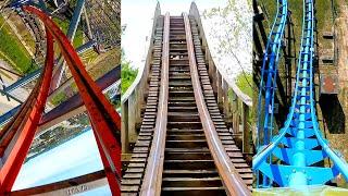 Every Roller Coaster at Kentucky Kingdom! 4K Front Seat POV