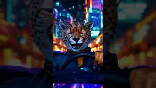 Paws on the Wheel, Part 1 #shorts #hybrid #youtubeshorts #youtube #animals #ai