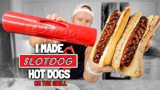 I grilled hot dogs with a SLOTDOG™ for the first time ️