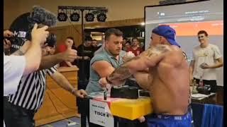 Andrei Lupsa vs Leonidas Arkona (Armwrestling match 2023)