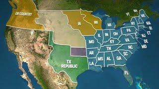 How The US Map Has Changed In 200 Years