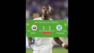 HONDURAS 1 QATAR 1. Albert Elis Martinez el HEROE de la Selección Catracho #copaoro #hondurashoy