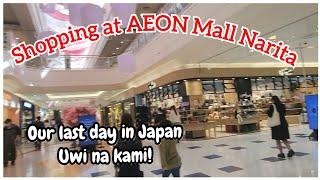 Shopping at AEON Mall Narita | Our last day in Japan