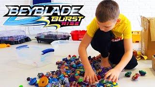 Beyblade Burst Rise Brawl Stars Battle MASSIVE MYSTERY BOX BATTLE!