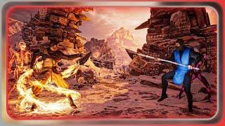 Trying the Scorpion x Scorpion TEAM  - Mortal Kombat 1 Gameplay