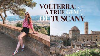 VOLTERRA TRAVEL VLOG: DON'T MISS THIS TUSCAN GEM 