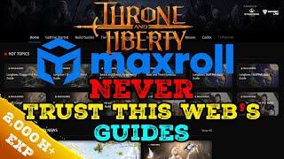 I Destroy @maxrollgg in Throne And Liberty Build Guides