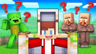 JJ Hides Inside of Mobs to Fool Mikey in Minecraft (Maizen)