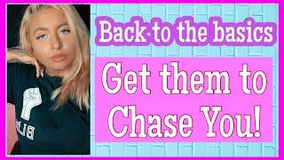 The Key To Making Them Chase You | Manifesting a Specific Person