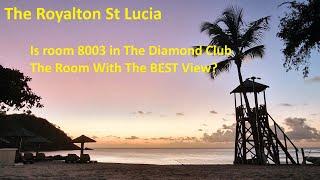 Royalton St Lucia, Diamond Club room 8003 Is this THE best room?