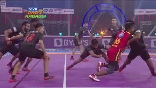 Best Tackles of Harendra Kumar vs Bengaluru Bulls | U Mumba | Season 8