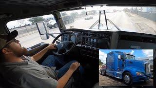 18 speed kenworth t660, studio sleeper truck tour and test drive.