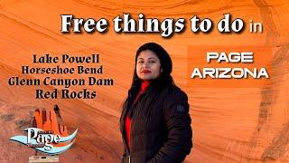 Free things to do in Page Arizona | Horseshoe Bend | Glenn Canyon Dam | Lake Powell  | Ep 5