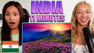 American Girls React To India In 11 Minutes!!