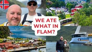 FLAM! Exploring this stunning village on foot...we eat a Norwegian delicacy!