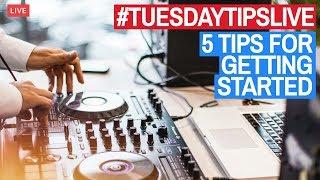 Mobile DJing: 5 Tips For Getting Started #TuesdayTipsLive