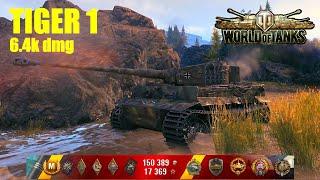 Tiger 1, 6.4K Damage, 9 Kills, Tundra - World of Tanks