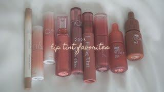 2023 FAVORITE LIP TINTS & SHADES | Lululand