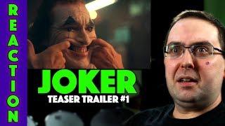 REACTION! Joker Teaser Trailer #1 - Joaquin Phoenix DC Movie 2019