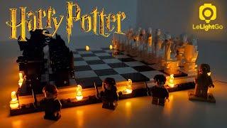 LeLightGo Wizard Chess Lighting Kit Review! (LEGO Harry Potter)