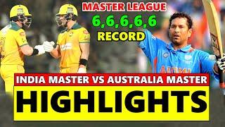 India Vs Australia International Masters League Full Match Highlights 2025 | Ind Vs Aus