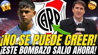 ¡CONFIRMADO! ¡RIVER PLATE HIZO LA COMPRA DEL AÑO! ¡SORPRESA GENERAL! NOTICIAS DE RIVER PLATE HOY