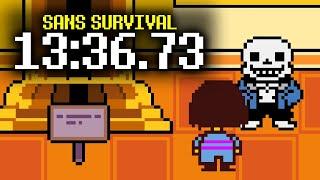 Undertale Sans Survival - 13:36.73 (2nd WW)