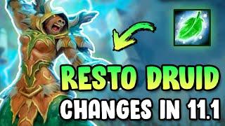 Patch 11.1 Resto Druid Changes – What You Need to Know!