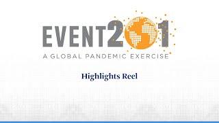 Event 201 Pandemic Exercise: Highlights Reel