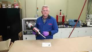 LORD Adhesives Dispensing 415ml Cartridge with Pneumatic Gun