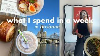 What I Spend in a Week Living in Brisbane *as a 27 year old* 