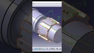 Helical Gear Design in CATIA V5 Tutorial for Mechanical Engineers and CAD Designers #shorts #design