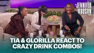 Tia Mowry & GloRilla’s Reaction to Viral Drinks Is Priceless!