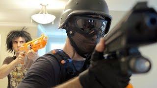 NERF WAR: SWAT TEAM!