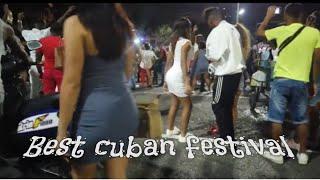 Havana Cuba street festival  | 4K women everywhere