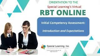 Virtual RBT Competency Assessment Intro & Expectations