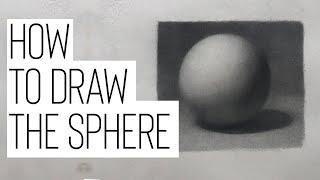 HOW TO DRAW THE SPHERE WITH A PERFECT TECHNIQUE