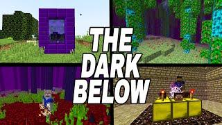 Minecraft: The Dark Below Mod Showcase (Dimension, Bosses & Structures!)