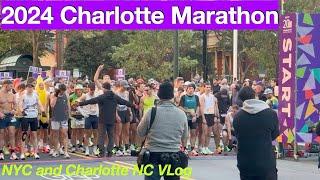 Charlotte NC - The Start of the 2024 Charlotte Marathon