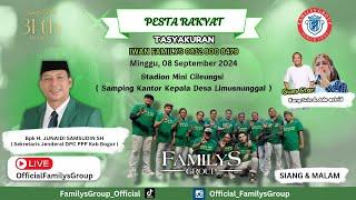 LiveStream FamilysGroup Edisi Pesta Rakyat Desa Limusnunggal Cilengsi Minggu 8 September 2024(SIANG)