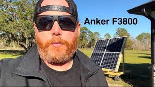 Solar experiment / Will the Anker Solix F3800 power my new shop?