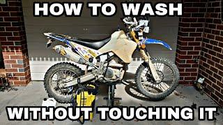 How To | Wash and Clean Your Dirty Bike | Without Even Touching It!!!