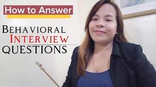 How to Answer Behavioral Interview Questions Using the STAR Method #telco #customerservice