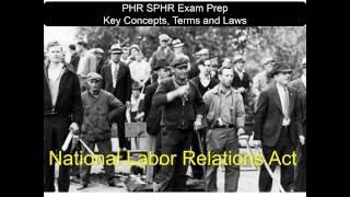 PHR Exam Prep Introduction Unit 5 Employee & Labor Relations