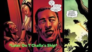 The Comic Book Story Of T'Challa / Black Panther & Ororo / Storm