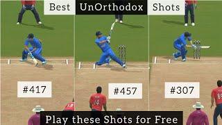 How to play Unorthodox Shots in Real Cricket 24  | Real Cricket 24 Batting Tips | RC24