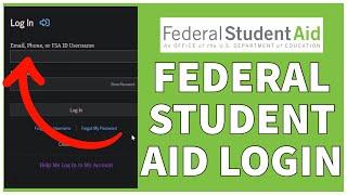 How to Login to Federal Student Aid Account 2023 (studentaid gov log in)