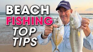 I'm Beach Fishing a Famous Australian Beach! Tactics & Tips 